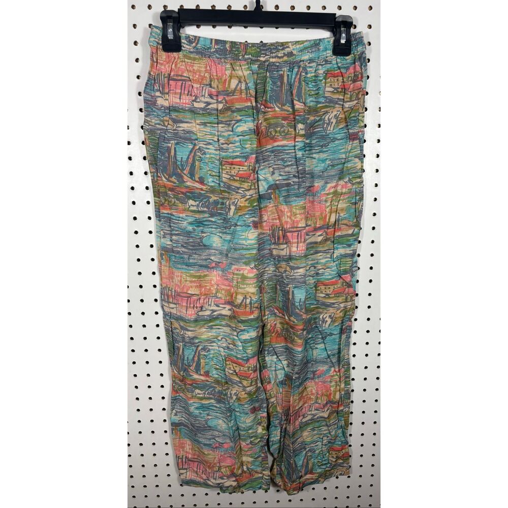 Putumayo sketch landscape tank top & pants set size S - Picture 4 of 10